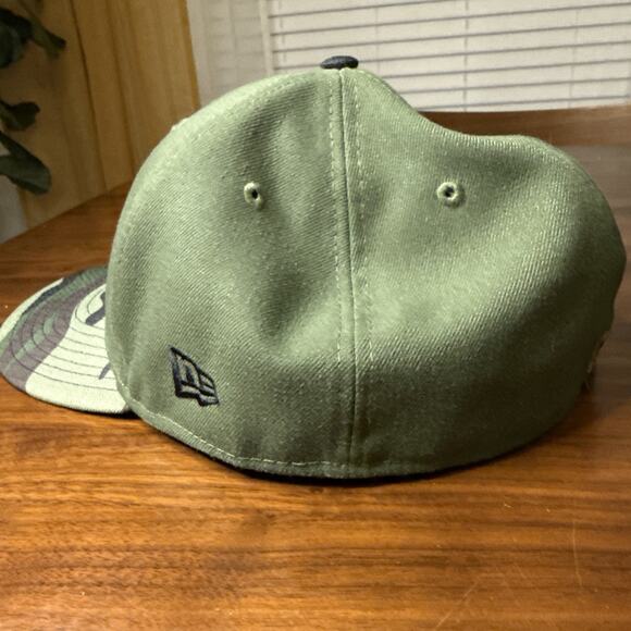 Tampa Bay Rays New Era Camo Armed Forces Day On Field 59FIFTY Hat Fitted 8 READ - Picture 3 of 7